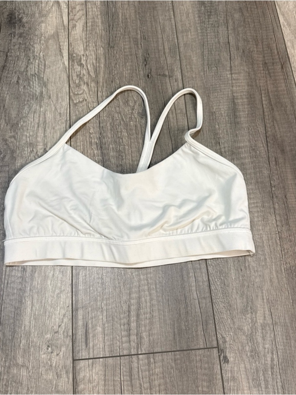 lululemon Ivory Sports Bra